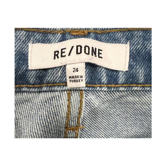 NWT RE/DONE 70S STRAIGHT JEANS SIZE 24 - Picture 6 of 10